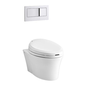 Kohler K-6300-0 Veil Wall-Hung Elongated Toilet