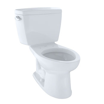 TOTO CST744SL#01 Drake 2-Piece Ada Toilet with Elongated Bowl