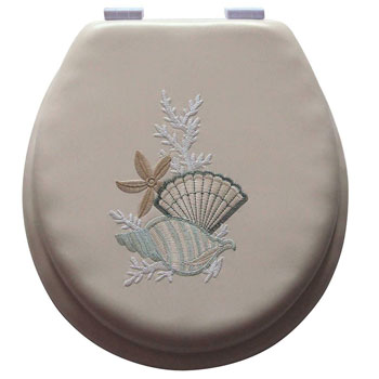 UNIWARE BT0711 Soft Embroidery Toilet Seat